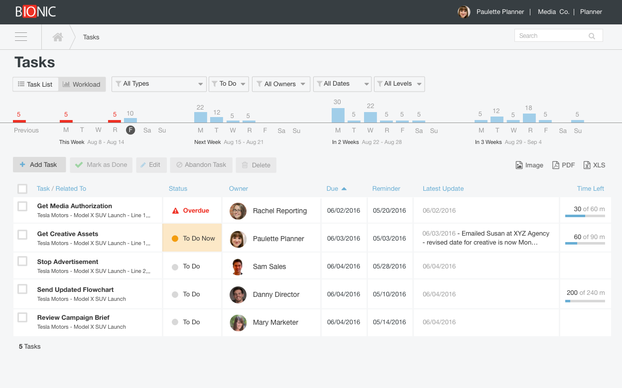 task management preview